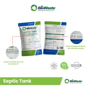 Biowaste Septic Tank Bakteri Pengurai Limbah Tinja Anti Bau & Mampet - 100gr