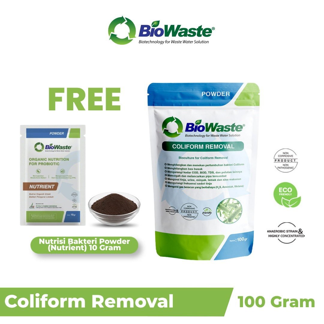 COVER COLIFORM REMOVAL