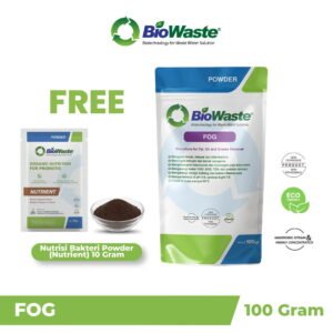 BioWaste FOG Bakteri Pengurai Limbah Lemak Minyak & Grease 100gr